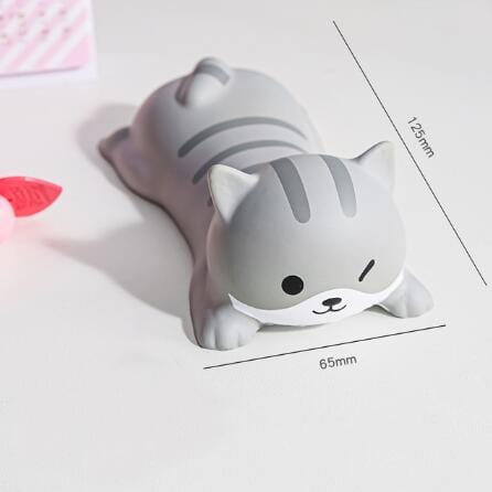 Cat wrist rest support pad for keyboards,Cute Wrist Rest Support For Mouse Pad Computer Laptop Arm Rest For Desk Ergonomic Kawaii Slow Rising Squishy Toys