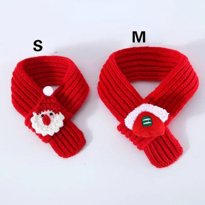 Festive Cat Scarf Collar