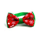 Christmas Cat Bow Tie Bow Strap