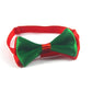 Christmas Cat Bow Tie Bow Strap