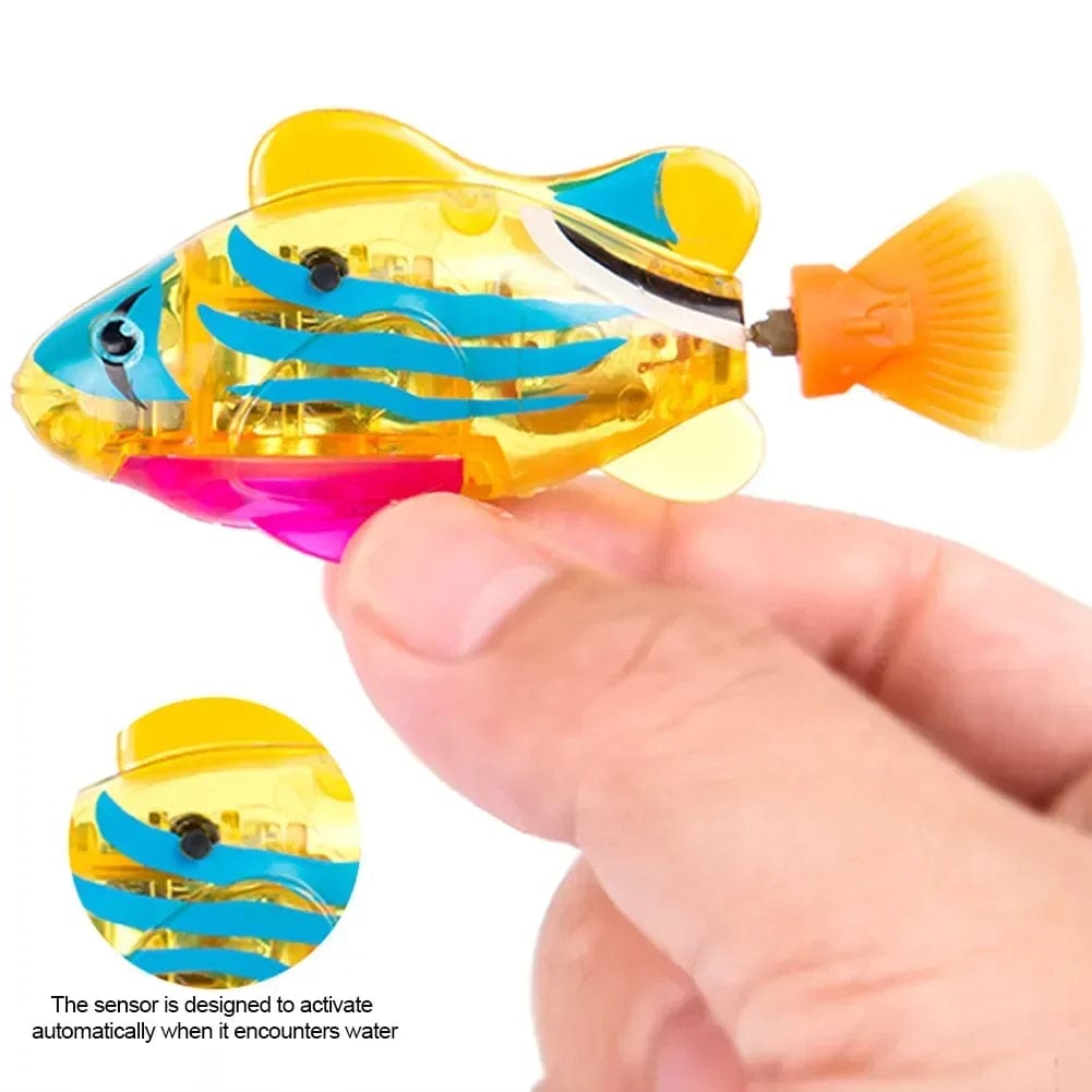 Handheld View – Robotic Fish Toy