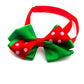 Christmas Cat Bow Tie Bow Strap