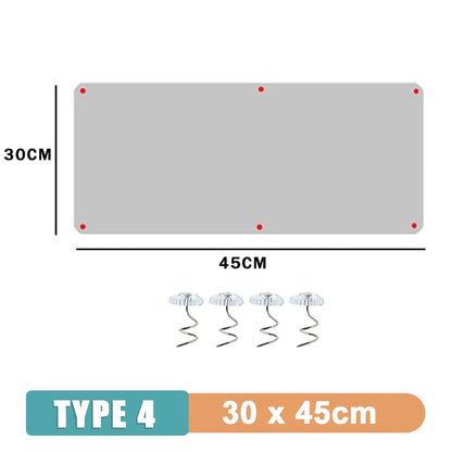 Invisible cat scratch protection tape for delicate surfaces