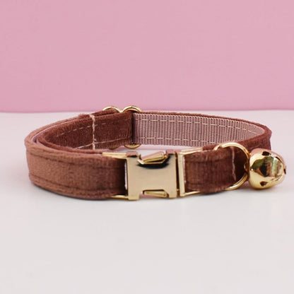 Tailored cat bow-tie collars with name