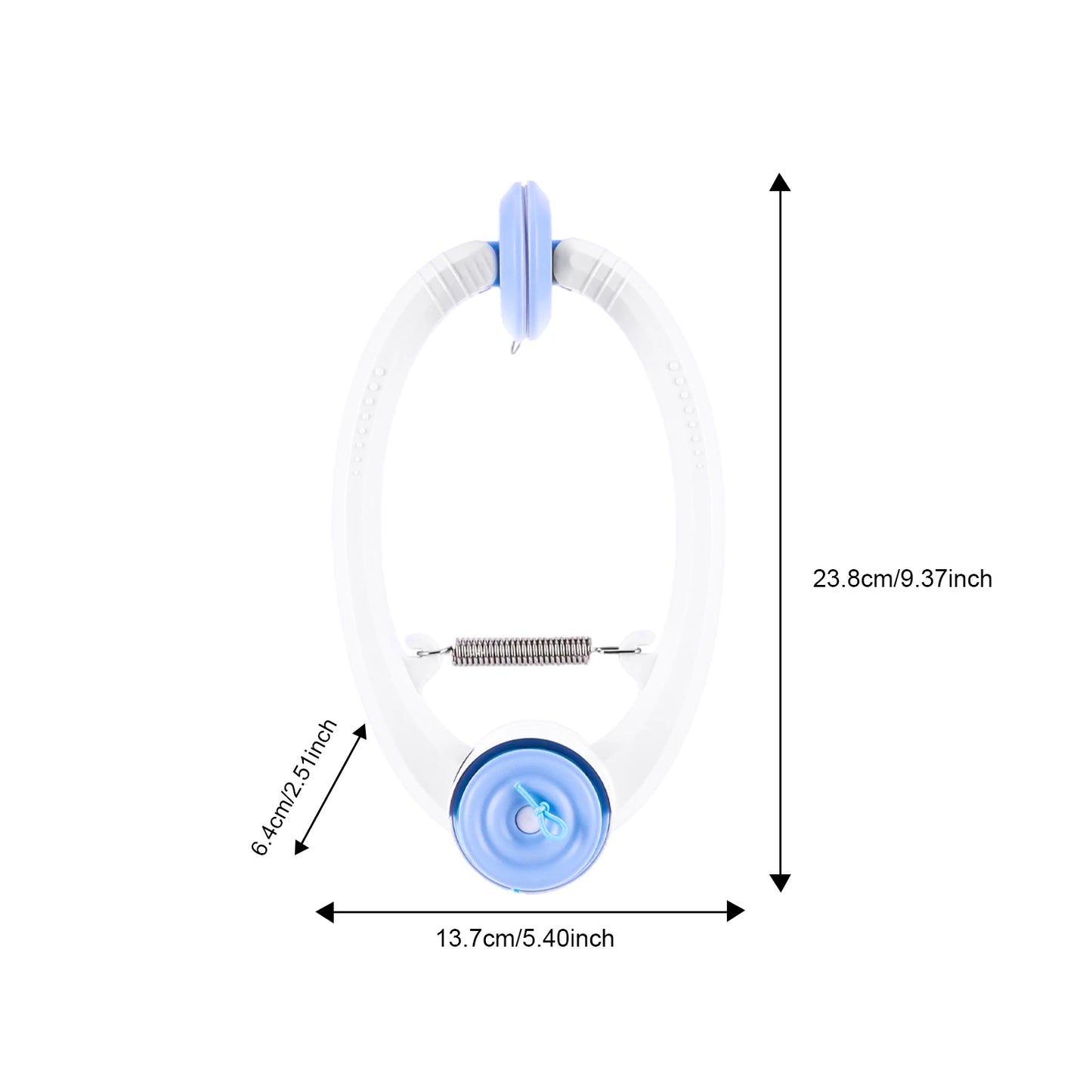 Measurement chart with dimensions labeled on a white background