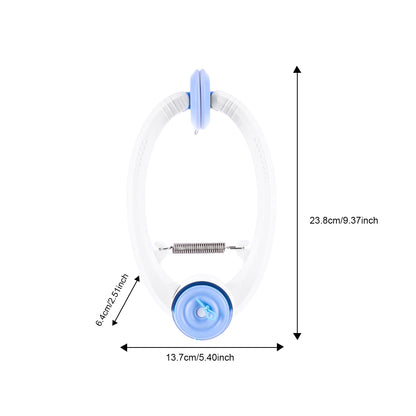 Measurement chart with dimensions labeled on a white background