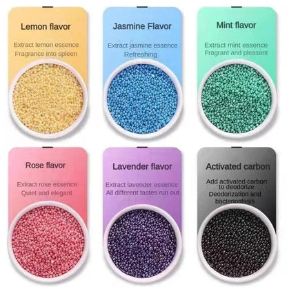 Multiple Color & Scent Options of Cat Litter Deodorant Beads