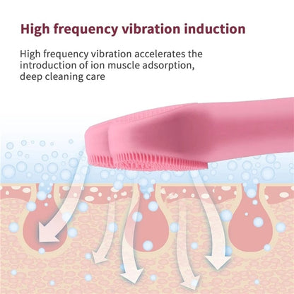 Paw skincare cleansing using electric brush