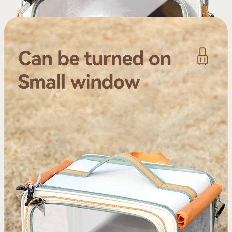 Product with text 'Can be turned on Small window' and a lock icon on a textured beige background.