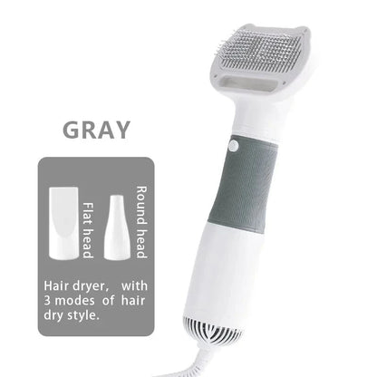 Quiet and lightweight pet dryer for sensitive pets