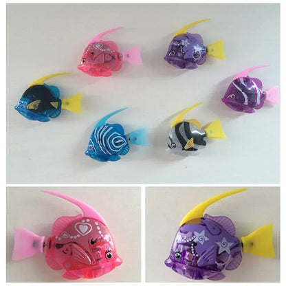 Assorted Color Mini Robotic Fish Set