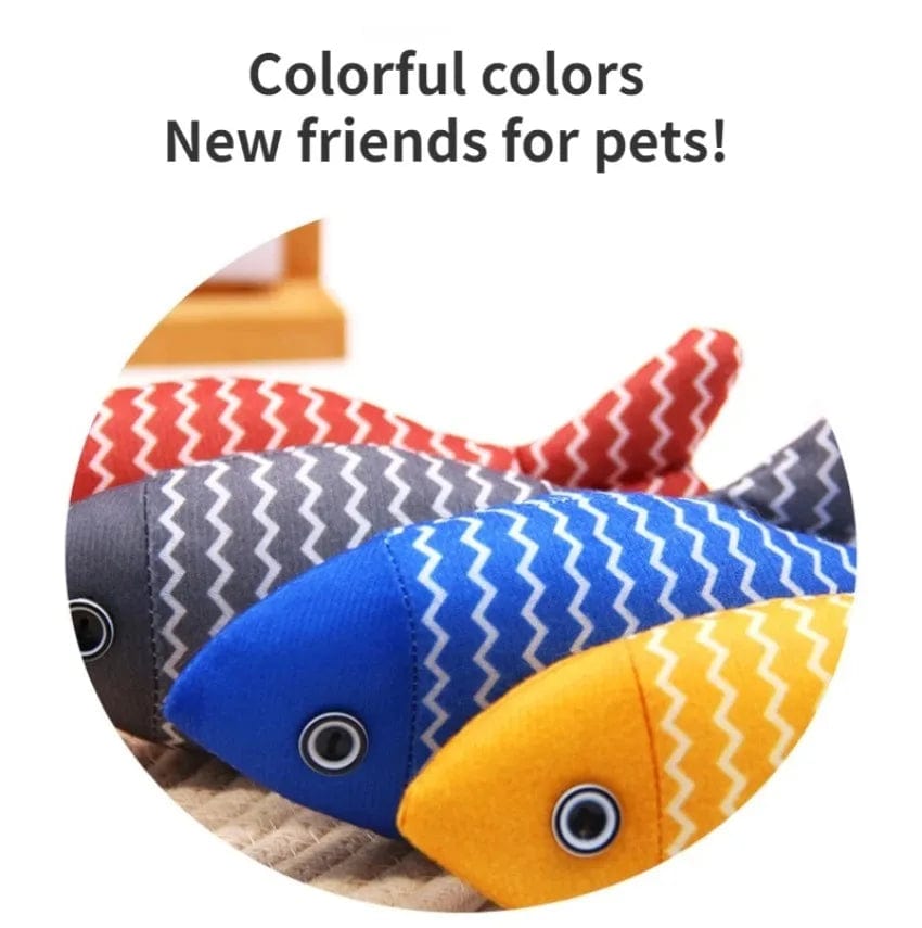 Cute Catnip Fish Cat Toy