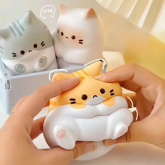 Stress Relief Squeeze Cat Toy