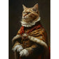 Royal Cat Funny Waterproof Posters