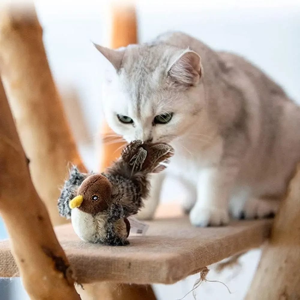 Chirping Bird Toy for Cats