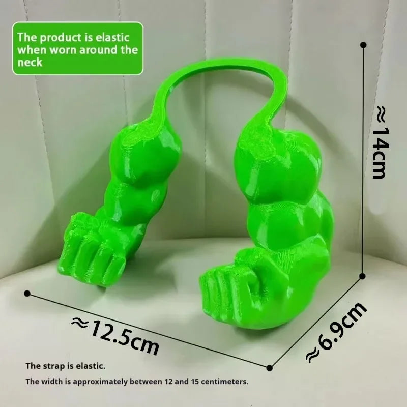 Hilarious Hulk Muscle Cat Arms