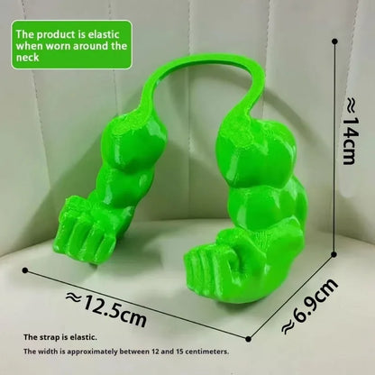 Hilarious Hulk Muscle Cat Arms