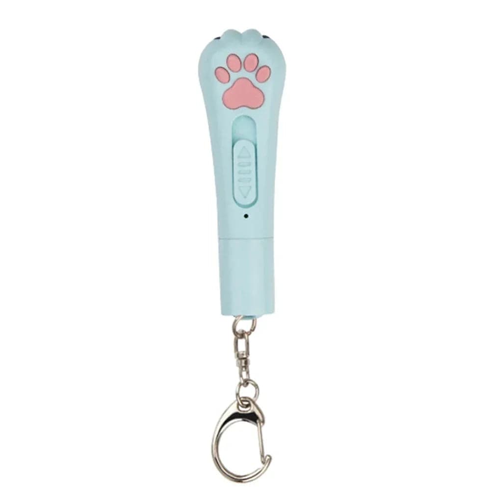 Multi-functional Laser Cat Paw Keychain