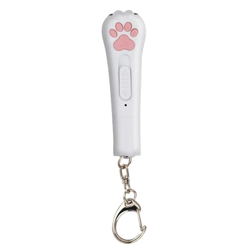 Multi-functional Laser Cat Paw Keychain