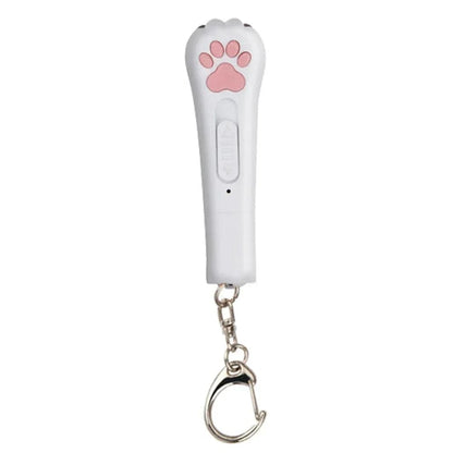 Multi-functional Laser Cat Paw Keychain