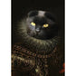 Royal Cat Funny Waterproof Posters