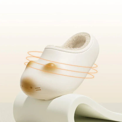 Waterproof Cat Slippers Paw Prints