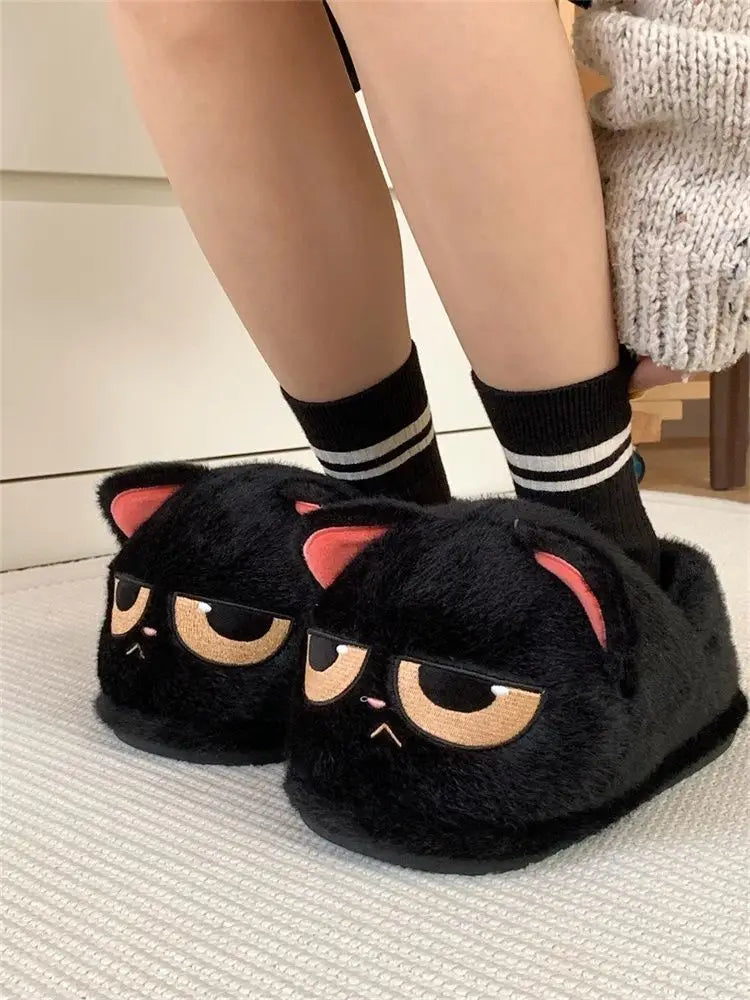 Waterproof Cat Slippers Paw Prints