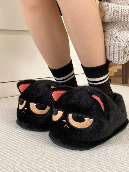 Waterproof Cat Slippers Paw Prints