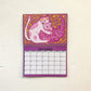 Artistic Colorful Cat Scheduler 2025