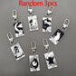 Funny Cat Tarot Card Keychains