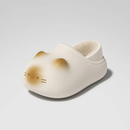 Waterproof Cat Slippers Paw Prints