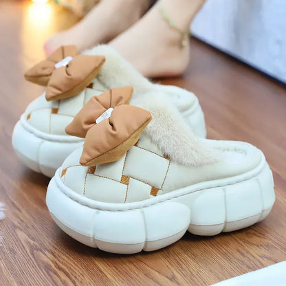 Waterproof Cat Slippers Paw Prints