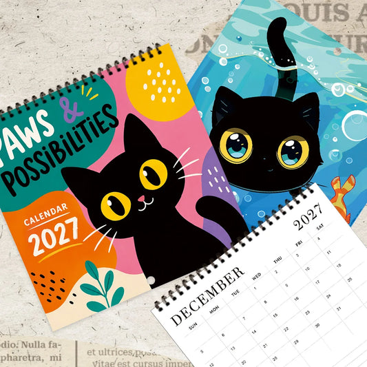 Paw Possibilities 2027 Cat Calendar