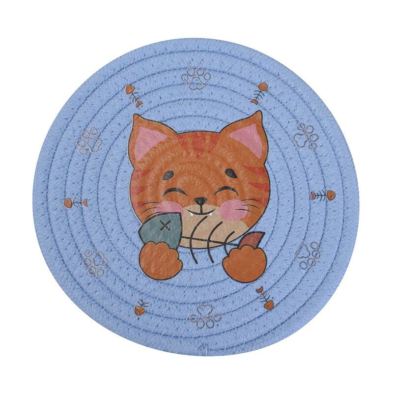 Cat lovers' delight: durable coasters with cute breeds