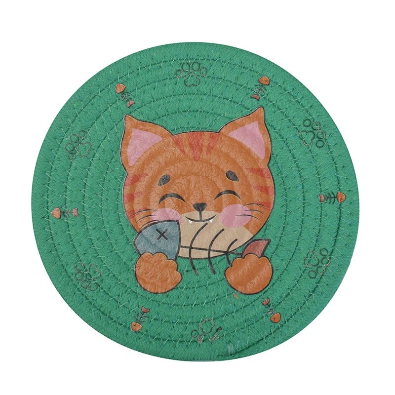 Charming cat breed coasters built to last