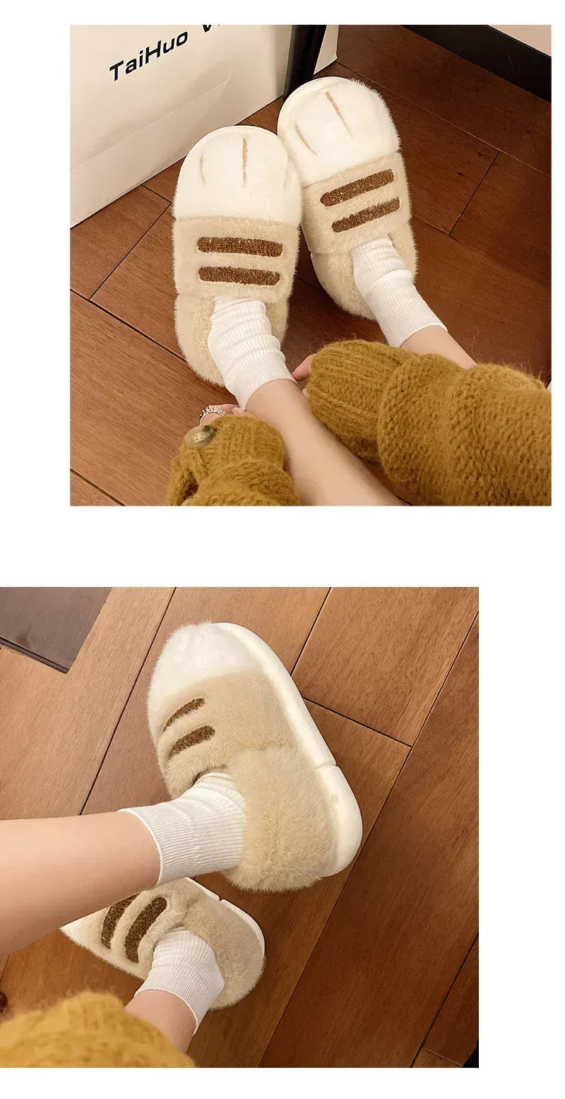2025 New Cute Cat Paw Slippers