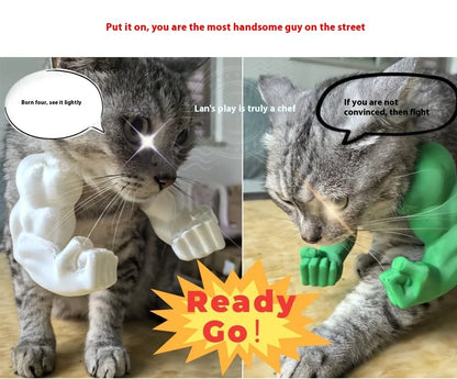Hilarious Hulk Muscle Cat Arms