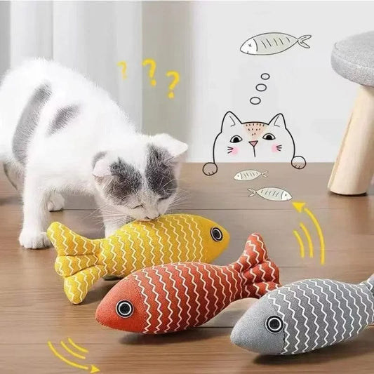 Cute Catnip Fish Cat Toy