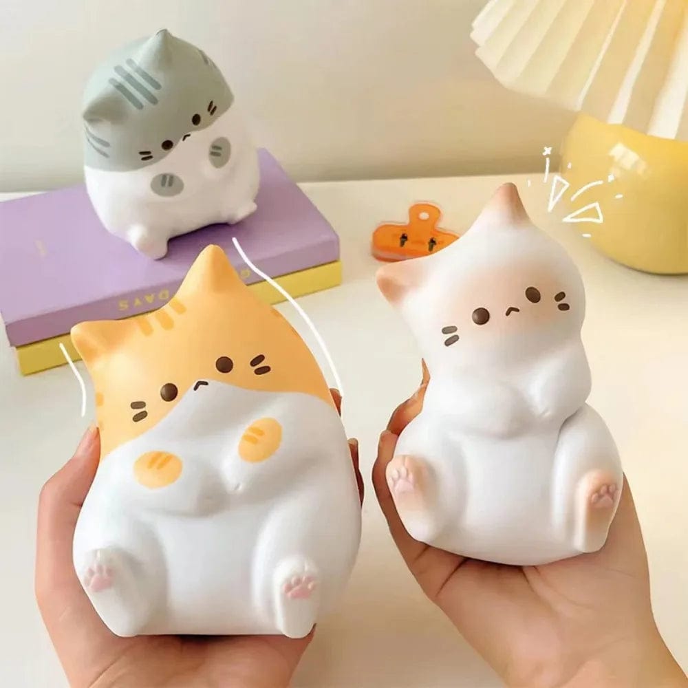 Stress Relief Squeeze Cat Toy