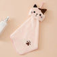 Fun and functional cat face towel for the bathroom