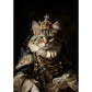 Royal Cat Funny Waterproof Posters