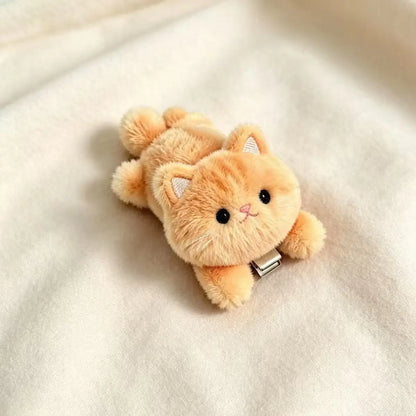 Soft Cute Cat Hair Clip Barrettes