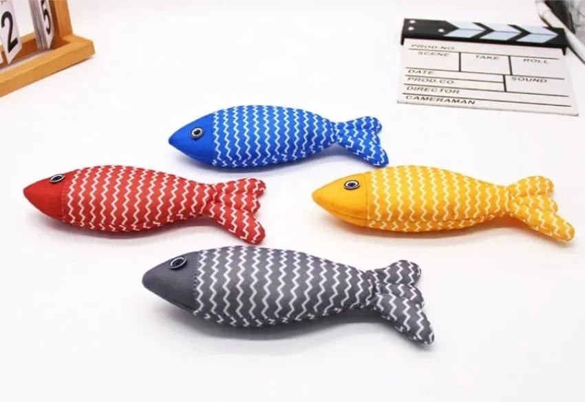 Cute Catnip Fish Cat Toy