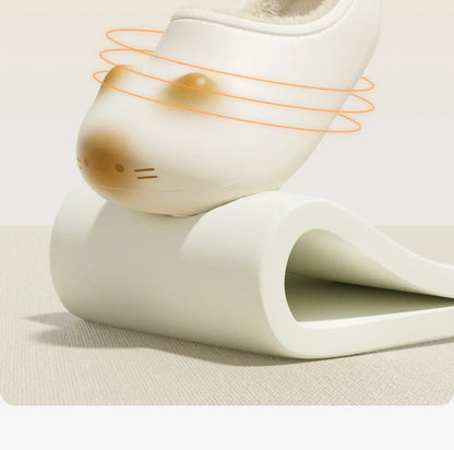 Waterproof Cat Slippers Paw Prints