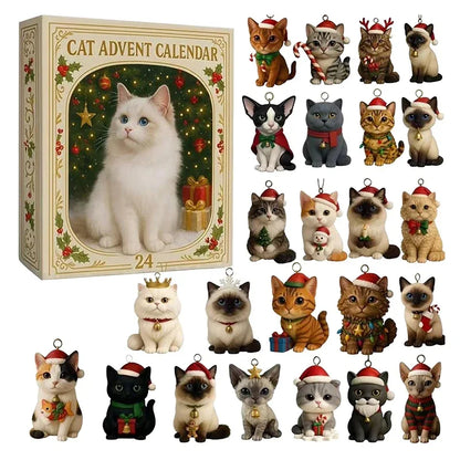 2D Cat Advent Calendar 24 Days Christmas