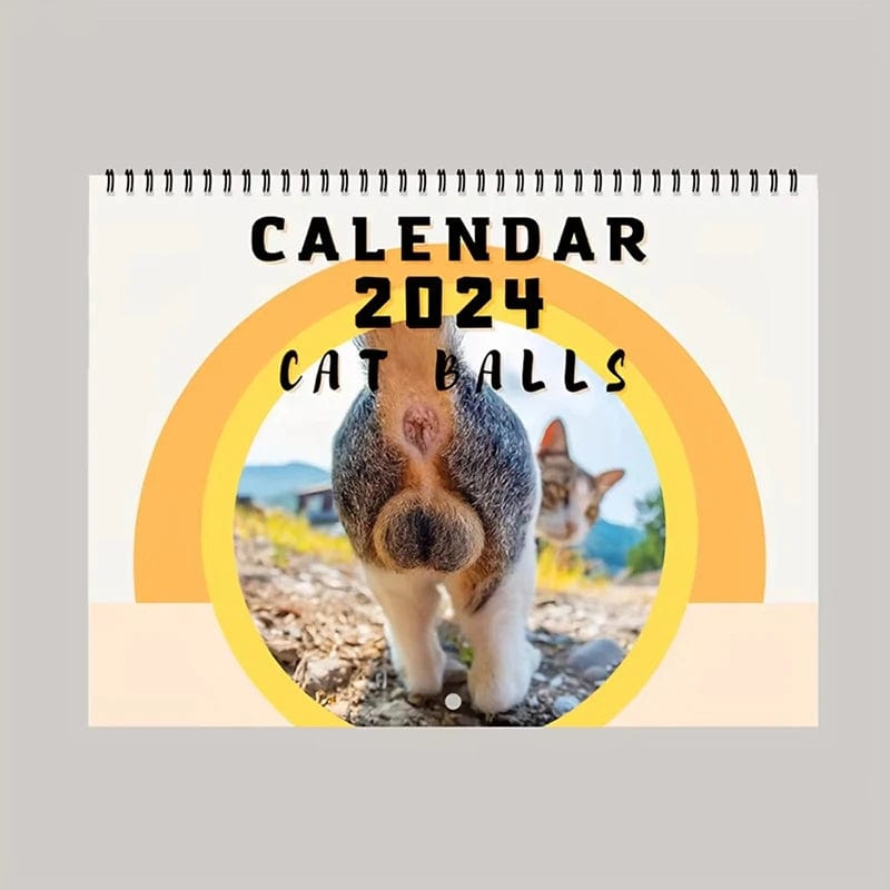 Hilarious Cat Buttholes 2025 Calendar