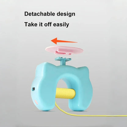 New Type Of Electric Cat Toy with 2 Ropes Smart Hanging Door Auto Swing Feather Toy A Self-entertainment And Cat-teasing Wonder