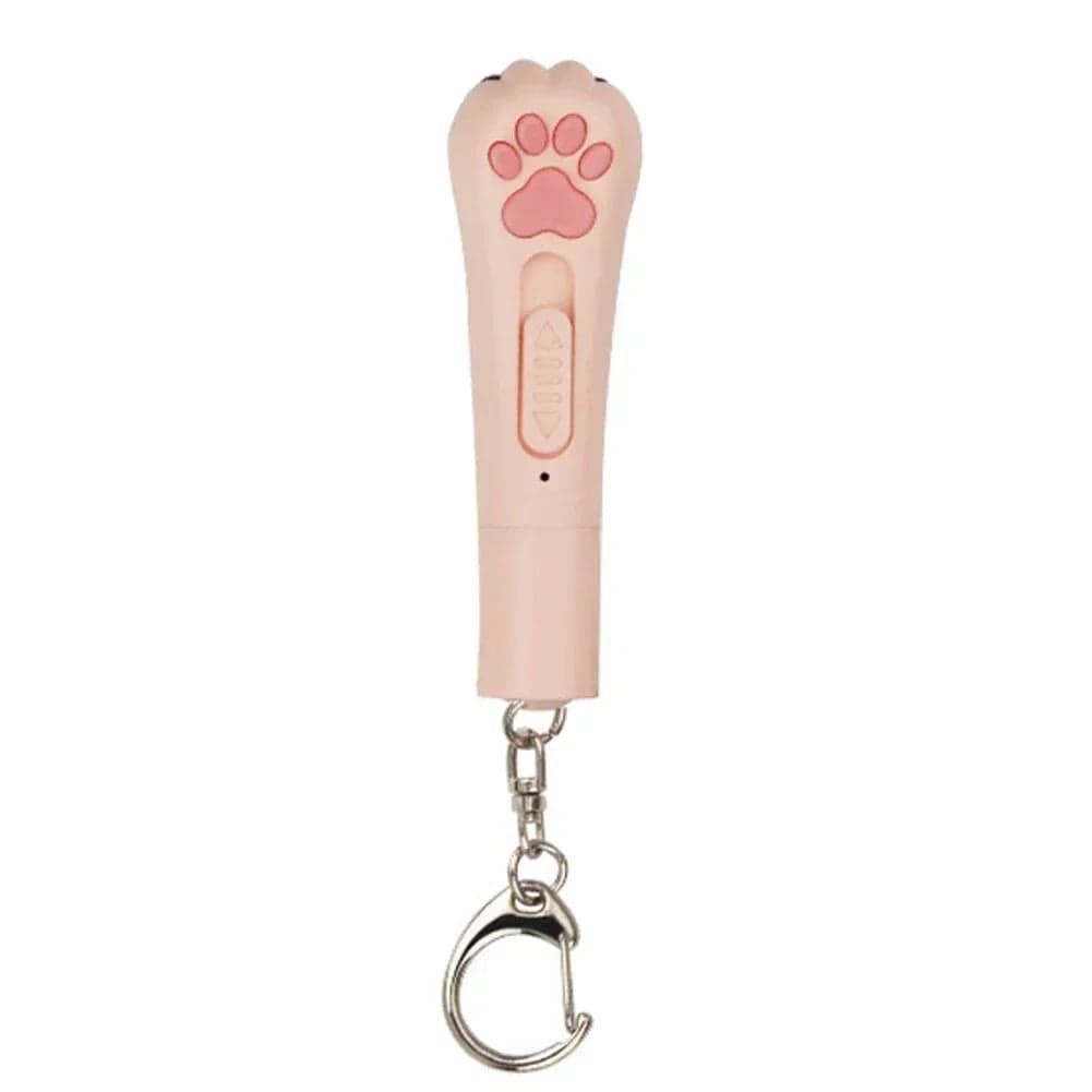 Multi-functional Laser Cat Paw Keychain