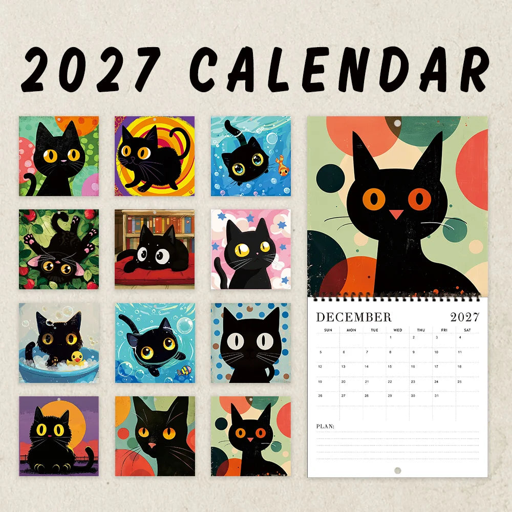Paw Possibilities 2027 Cat Calendar