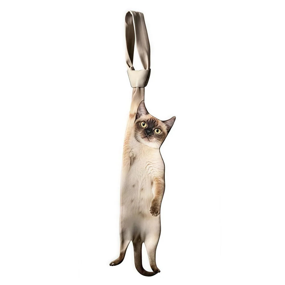 Silky Cat Tie for Cat Lovers